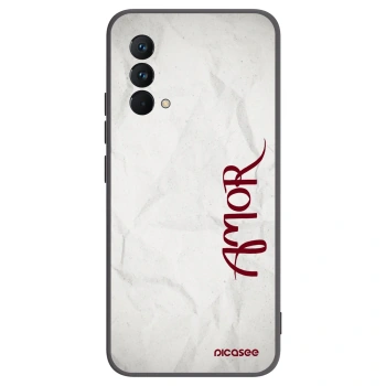 Picasee silikonski črni ovitek za Realme GT Master Edition 5G - Amor