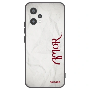 Picasee silikonski črni ovitek za Realme 9 Pro 5G - Amor
