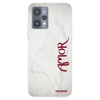 Picasee silikonski prozorni ovitek za Realme 9 Pro 5G - Amor