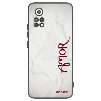 Picasee silikonski črni ovitek za Xiaomi Poco X4 Pro 5G - Amor