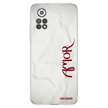 Picasee silikonski prozorni ovitek za Xiaomi Poco X4 Pro 5G - Amor