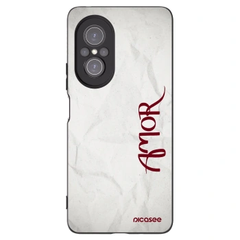 Picasee silikonski črni ovitek za Huawei Nova 9 SE - Amor