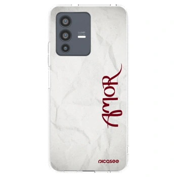 Picasee silikonski prozorni ovitek za Vivo V23 5G - Amor