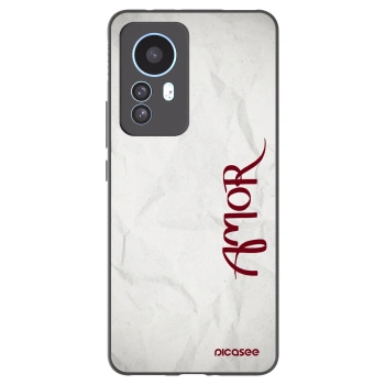 Picasee silikonski črni ovitek za Xiaomi 12T Pro - Amor