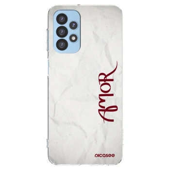 Picasee silikonski prozorni ovitek za Samsung Galaxy A23 A235F 4G - Amor