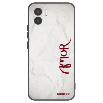 Picasee silikonski črni ovitek za Xiaomi Redmi A1 - Amor