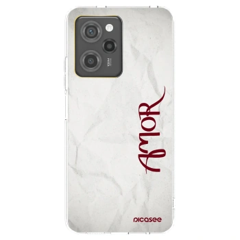 Picasee silikonski prozorni ovitek za Xiaomi Poco X5 Pro - Amor