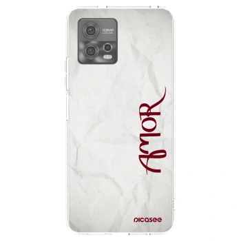 Picasee silikonski prozorni ovitek za Motorola Moto G72 - Amor
