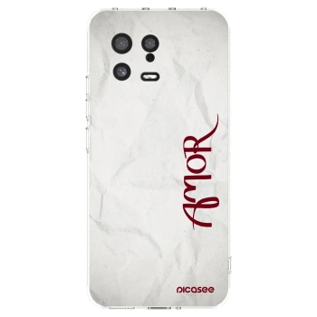 Picasee silikonski prozorni ovitek za Xiaomi 13 - Amor
