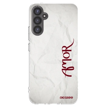 Picasee silikonski prozorni ovitek za Samsung Galaxy A34 5G A346B - Amor