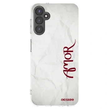 Picasee silikonski prozorni ovitek za Samsung Galaxy A14 5G A146P - Amor