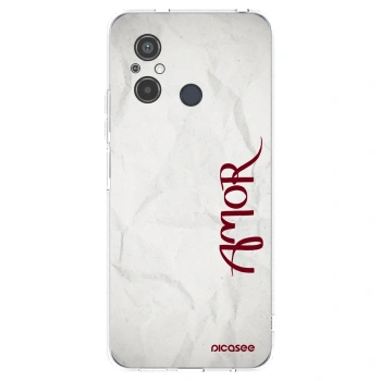 Picasee silikonski prozorni ovitek za Xiaomi Redmi 12C - Amor