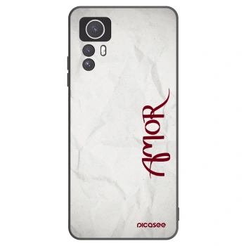 Picasee silikonski črni ovitek za Xiaomi Redmi Note 12S - Amor
