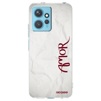 Picasee silikonski prozorni ovitek za Xiaomi Redmi Note 12 4G - Amor