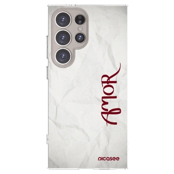 Picasee silikonski prozorni ovitek za Samsung Galaxy S24 Ultra S928B 5G - Amor