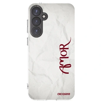 Picasee silikonski prozorni ovitek za Samsung Galaxy S23 FE S711B - Amor