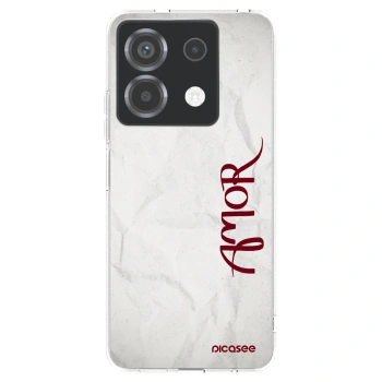 Picasee silikonski prozorni ovitek za Xiaomi Poco X6 - Amor