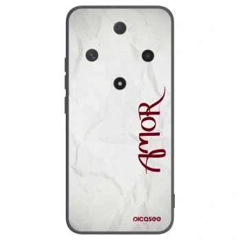 Picasee silikonski črni ovitek za Honor Magic6 Lite 5G - Amor