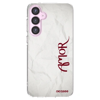 Picasee silikonski prozorni ovitek za Samsung Galaxy A55 5G A556B - Amor