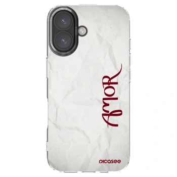Picasee silikonski prozorni ovitek za Apple iPhone 16 - Amor