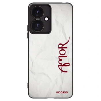 Picasee silikonski črni ovitek za Xiaomi Redmi 13C 5G - Amor