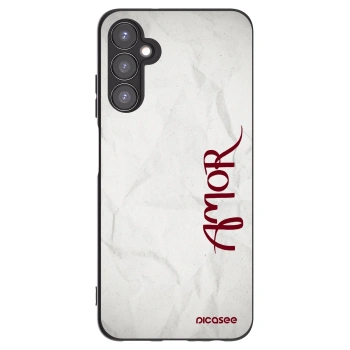 Picasee silikonski črni ovitek za Samsung Galaxy A05s A057G - Amor