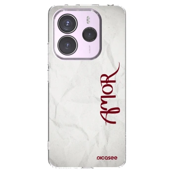 Picasee silikonski prozorni ovitek za Xiaomi Redmi Note 14 5G - Amor