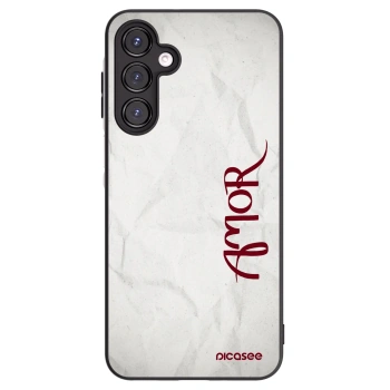 Picasee silikonski črni ovitek za Samsung Galaxy A16 5G - Amor