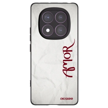 Picasee silikonski črni ovitek za Xiaomi Redmi Note 14 Pro 4G - Amor