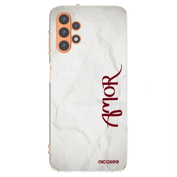 Picasee silikonski prozorni ovitek za Samsung Galaxy A13 5G - Amor