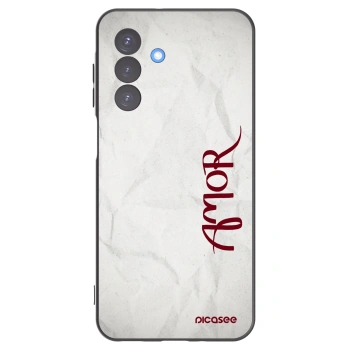 Picasee silikonski črni ovitek za Samsung Galaxy A17 5G - Amor