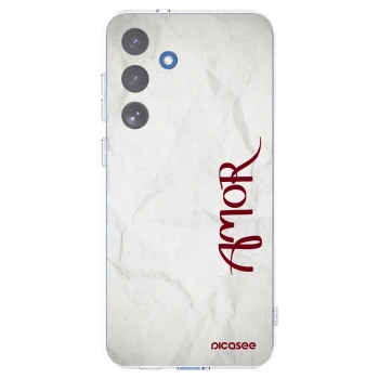 Picasee silikonski prozorni ovitek za Samsung Galaxy S25 FE 5G - Amor