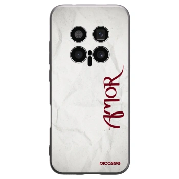 Picasee silikonski črni ovitek za Honor Magic8 Pro 5G - Amor