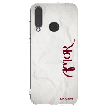 Picasee silikonski prozorni ovitek za Honor 20 Lite - Amor