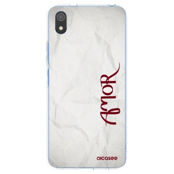 Picasee silikonski prozorni ovitek za Xiaomi Redmi 7A - Amor