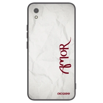 Picasee silikonski črni ovitek za Xiaomi Redmi 7A - Amor