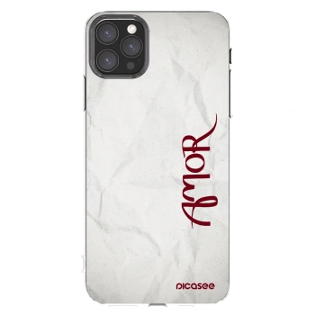 Picasee silikonski prozorni ovitek za Apple iPhone 11 Pro Max - Amor