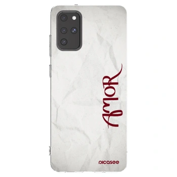 Picasee silikonski prozorni ovitek za Samsung Galaxy S20+ G985F - Amor