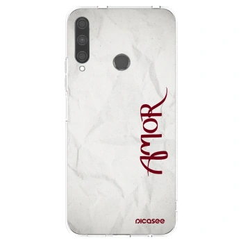 Picasee silikonski prozorni ovitek za Huawei P40 Lite E - Amor