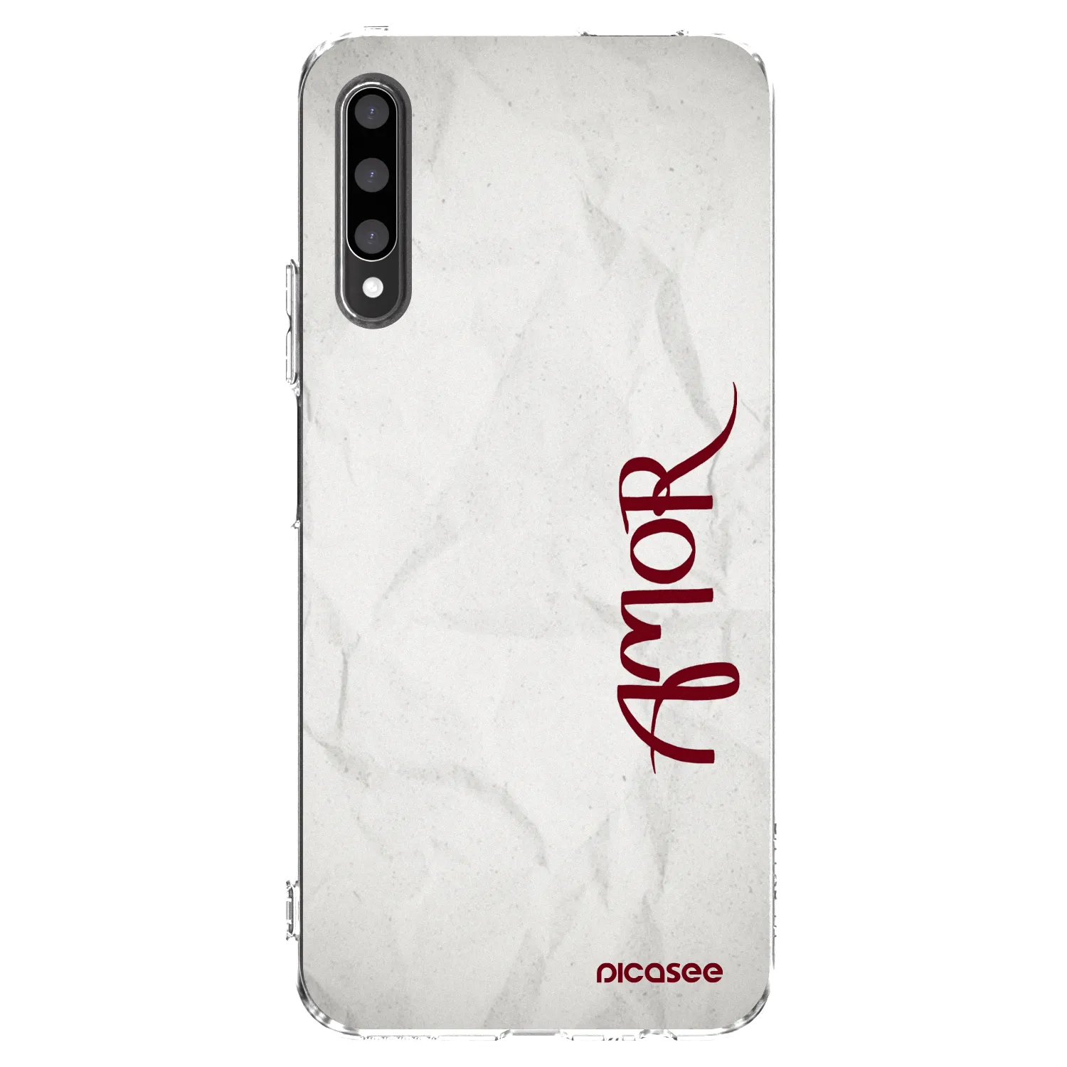Picasee silikonski prozorni ovitek za Honor 9X Pro - Amor