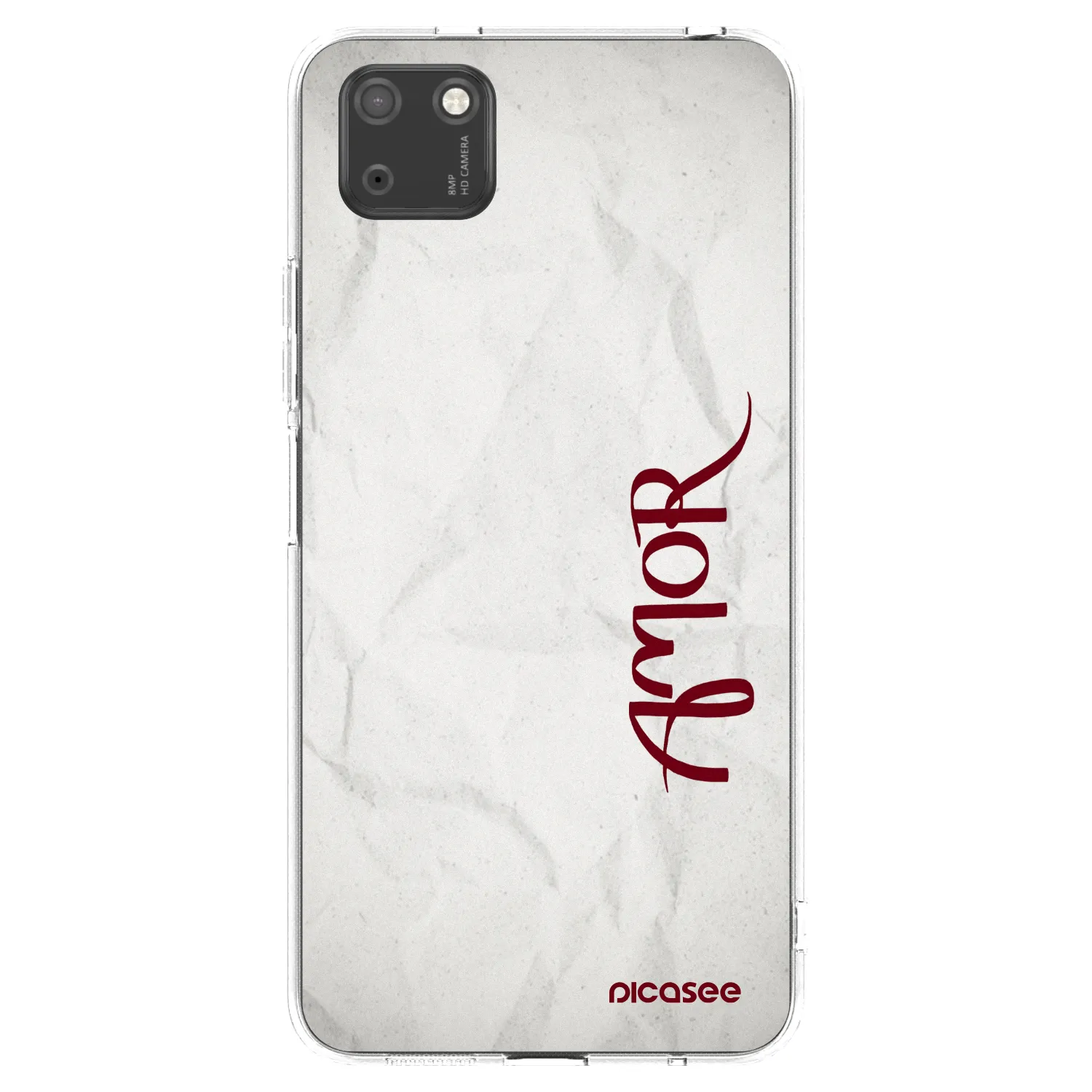 Picasee silikonski prozorni ovitek za Huawei Y5P - Amor