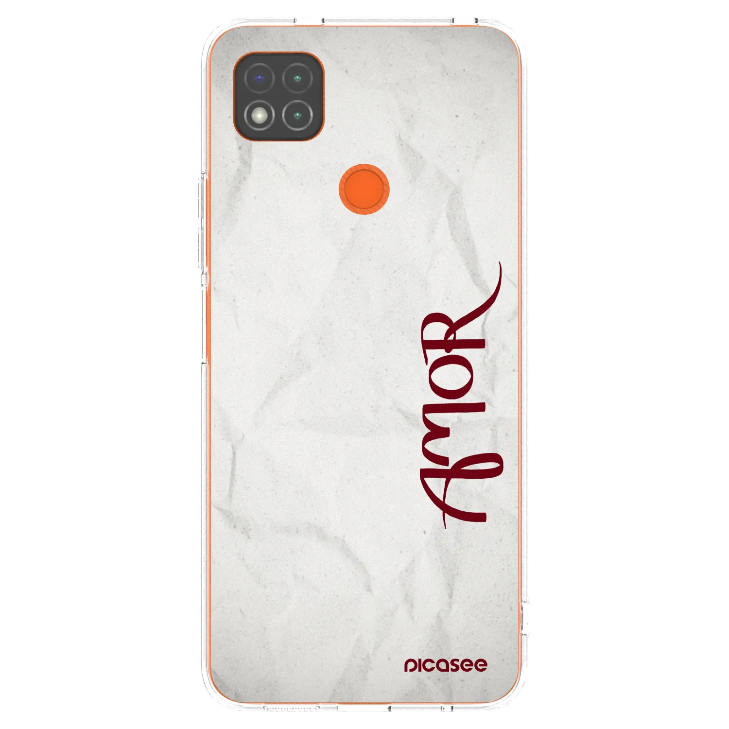 Picasee silikonski prozorni ovitek za Xiaomi Redmi 9C - Amor