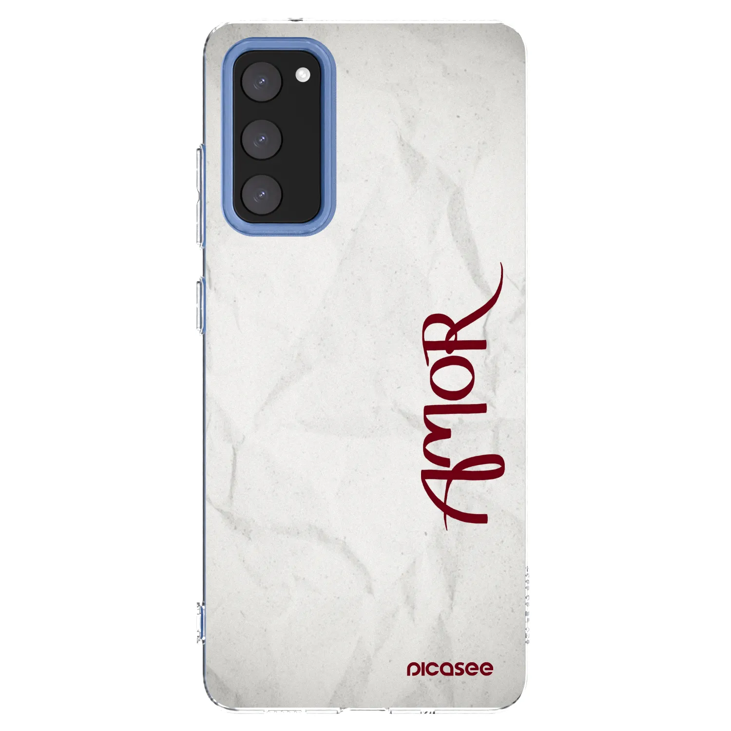 Picasee silikonski prozorni ovitek za Samsung Galaxy S20 FE - Amor