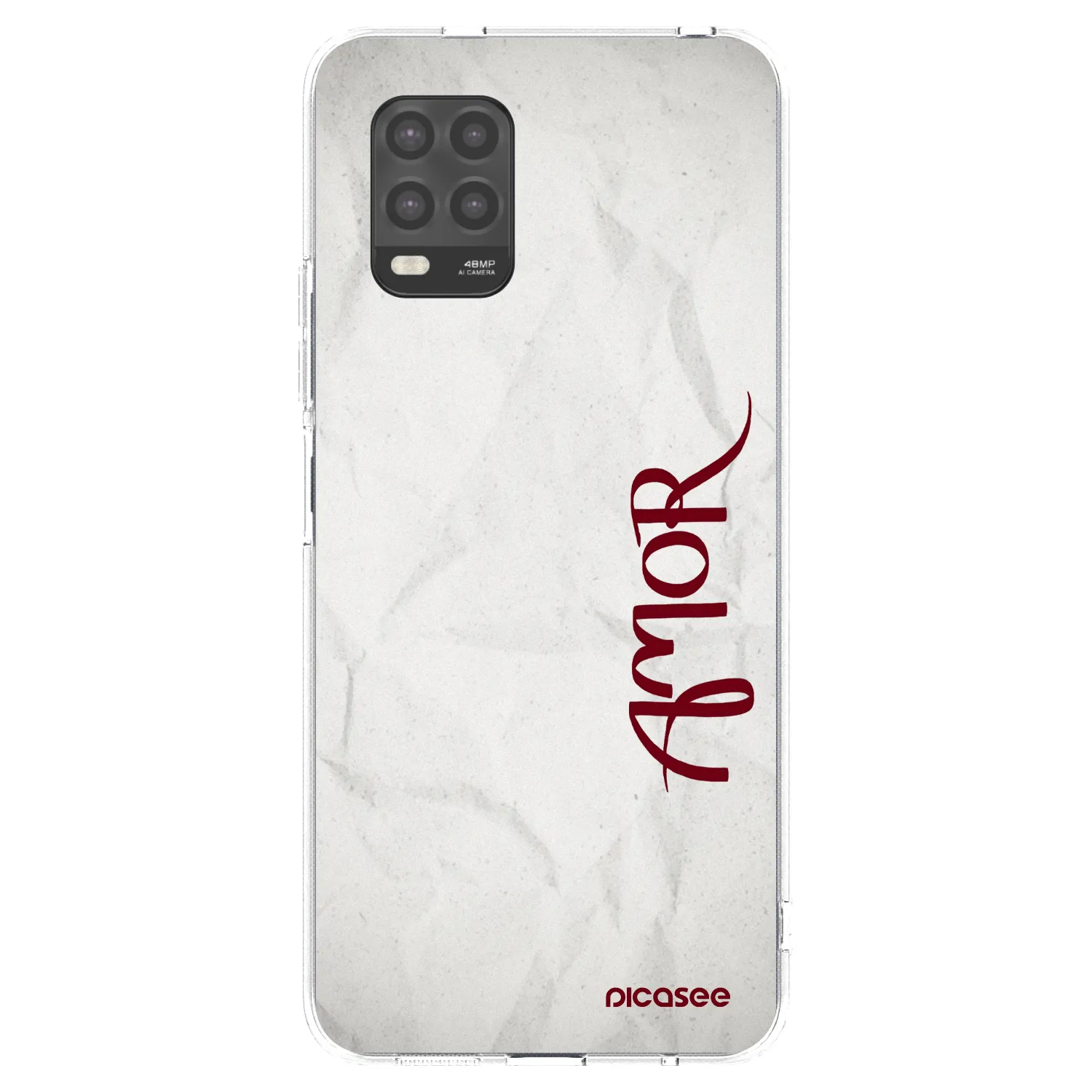 Picasee silikonski prozorni ovitek za Xiaomi Mi 10 Lite - Amor