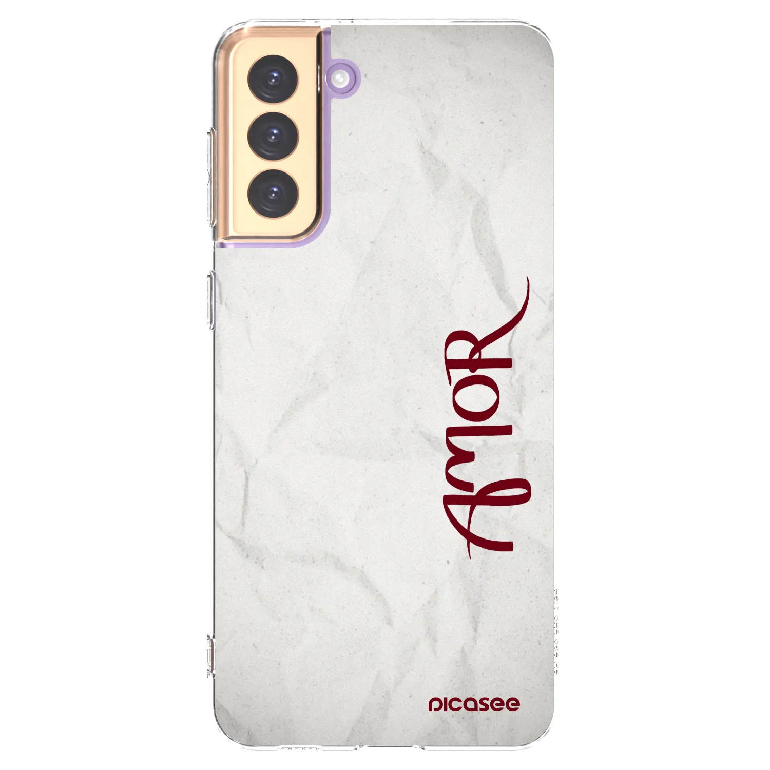 Picasee silikonski prozorni ovitek za Samsung Galaxy S21+ 5G G996F - Amor
