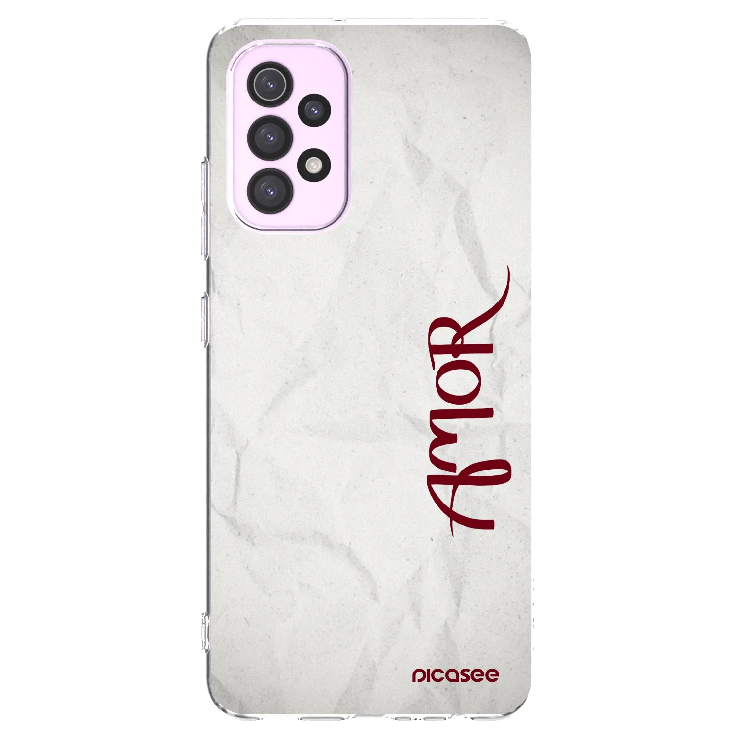 Picasee silikonski prozorni ovitek za Samsung Galaxy A32 5G A326B - Amor