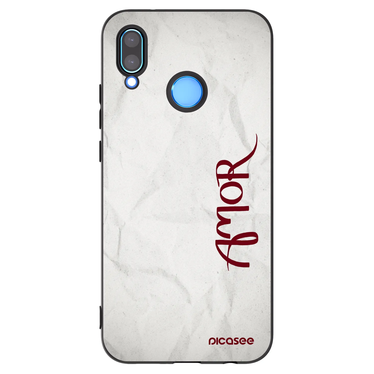 Picasee silikonski črni ovitek za Huawei Mate 40 Pro - Amor