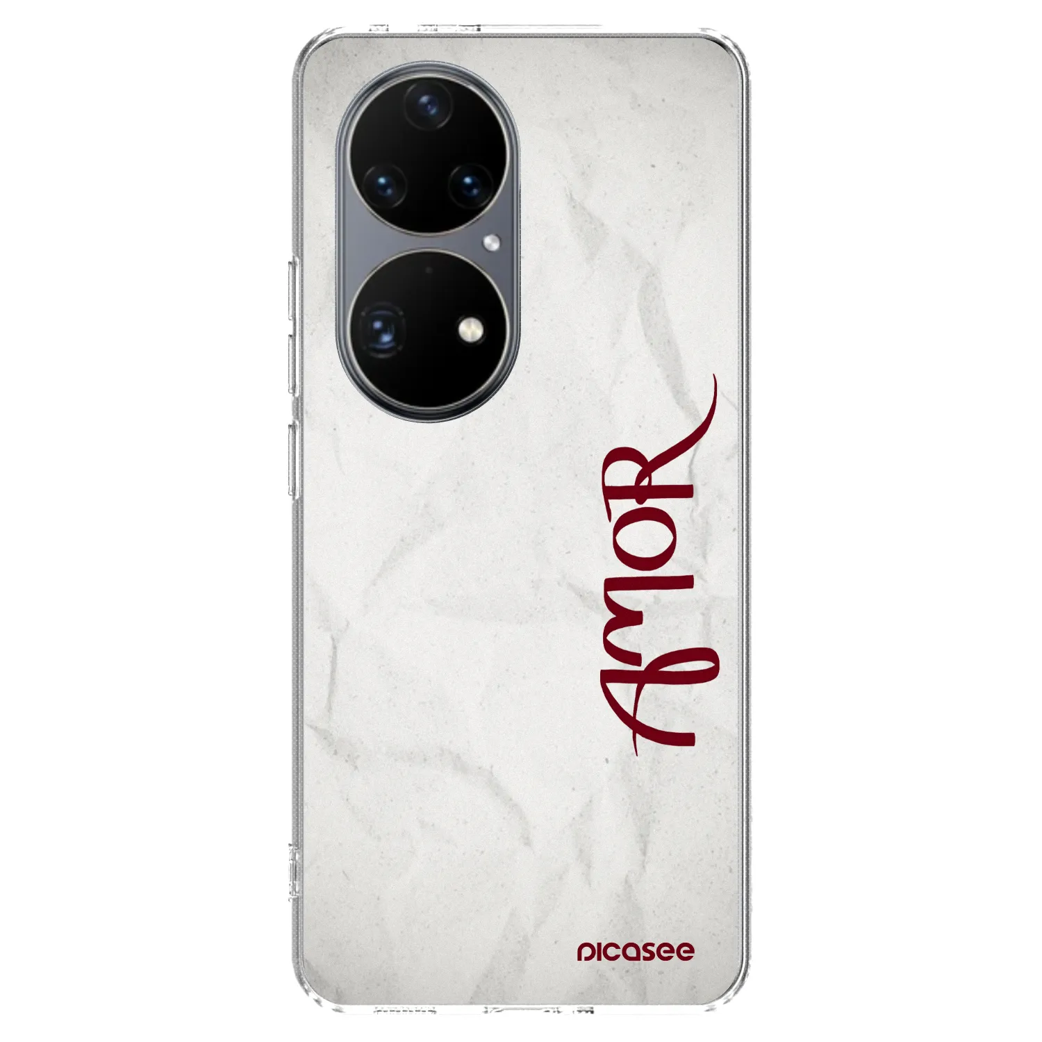 Picasee silikonski prozorni ovitek za Huawei P50 - Amor