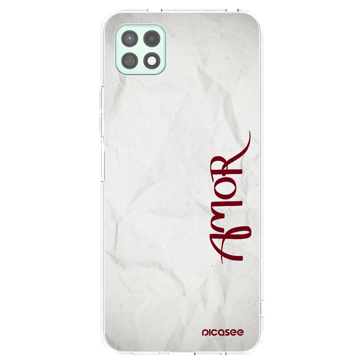 Picasee silikonski prozorni ovitek za Samsung Galaxy A22 A226B 5G - Amor