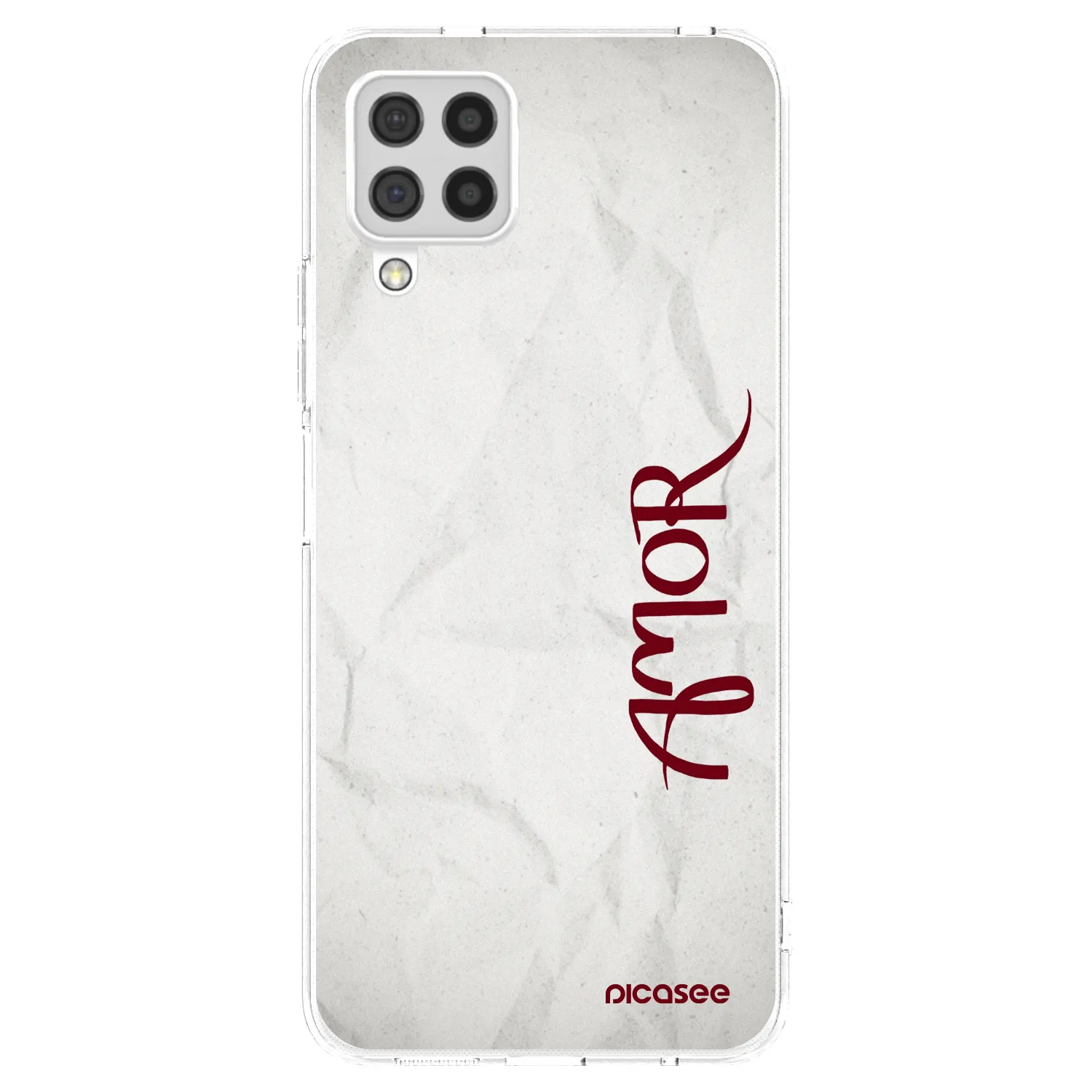 Picasee silikonski prozorni ovitek za Samsung Galaxy A22 A225F 4G - Amor